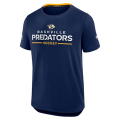 NHL Nashville Predators Fanatics Authentic Pro Rink Tech T-Shirt