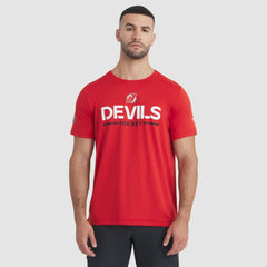 NHL New Jersey Devils Fanatics Authentic Pro Rink Tech T-Shirt