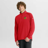 NHL Chicago Blackhawks Fanatics Authentic Pro Rink Training Quarter-Zip Pullover