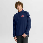 NHL Montreal Canadiens Fanatics Authentic Pro Rink Training Quarter-Zip Pullover