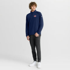 NHL Montreal Canadiens Fanatics Authentic Pro Rink Training Quarter-Zip Pullover