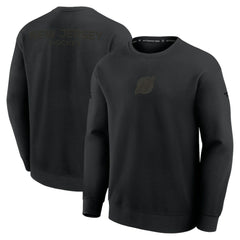 NHL New Jersey Devils Fanatics Authentic Pro Road Tri-Blend Sweatshirt