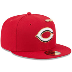 Red Cincinnati Reds New Era 2025 59FIFTY Day 59FIFTY Fitted Hat with Pins