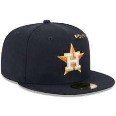 Navy Houston Astros New Era 2025 59FIFTY Day 59FIFTY Fitted Hat with Pins