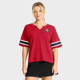 Women's Redzone Curl Route T-Shirt - San Francisco 49ers T-shirts