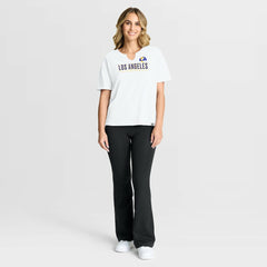 Women's Redzone Slub Boxy T-Shirt - Los Angeles Rams T-shirts