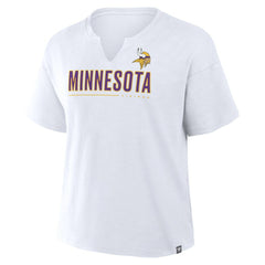 Women's Redzone Slub Boxy T-Shirt - Minnesota Vikings T-shirts