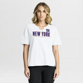 Women's Redzone Slub Boxy T-Shirt - New York Giants T-shirts