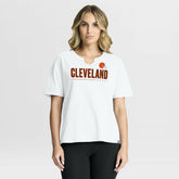 Women's Redzone Slub Boxy T-Shirt - Cleveland Browns T-shirts