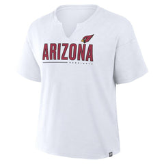 Women's Redzone Slub Boxy T-Shirt - Arizona Cardinals T-shirts
