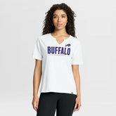 Women's Redzone Slub Boxy T-Shirt - Buffalo Bills T-shirts
