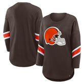 Women's Redzone 3/4-Sleeve T-Shirt - Cleveland Browns T-shirts