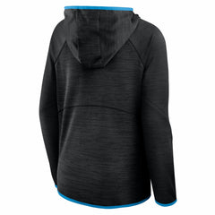 Women's Redzone End Around Pass Raglan Full-Zip Hoodie - Carolina Panthers Hoodies