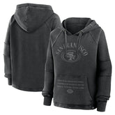 Women's Oversized Raglan Gridiron Hoodie - San Francisco 49ers Hoodies