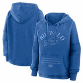 Women's Oversized Raglan Gridiron Hoodie - Buffalo Bills Hoodies