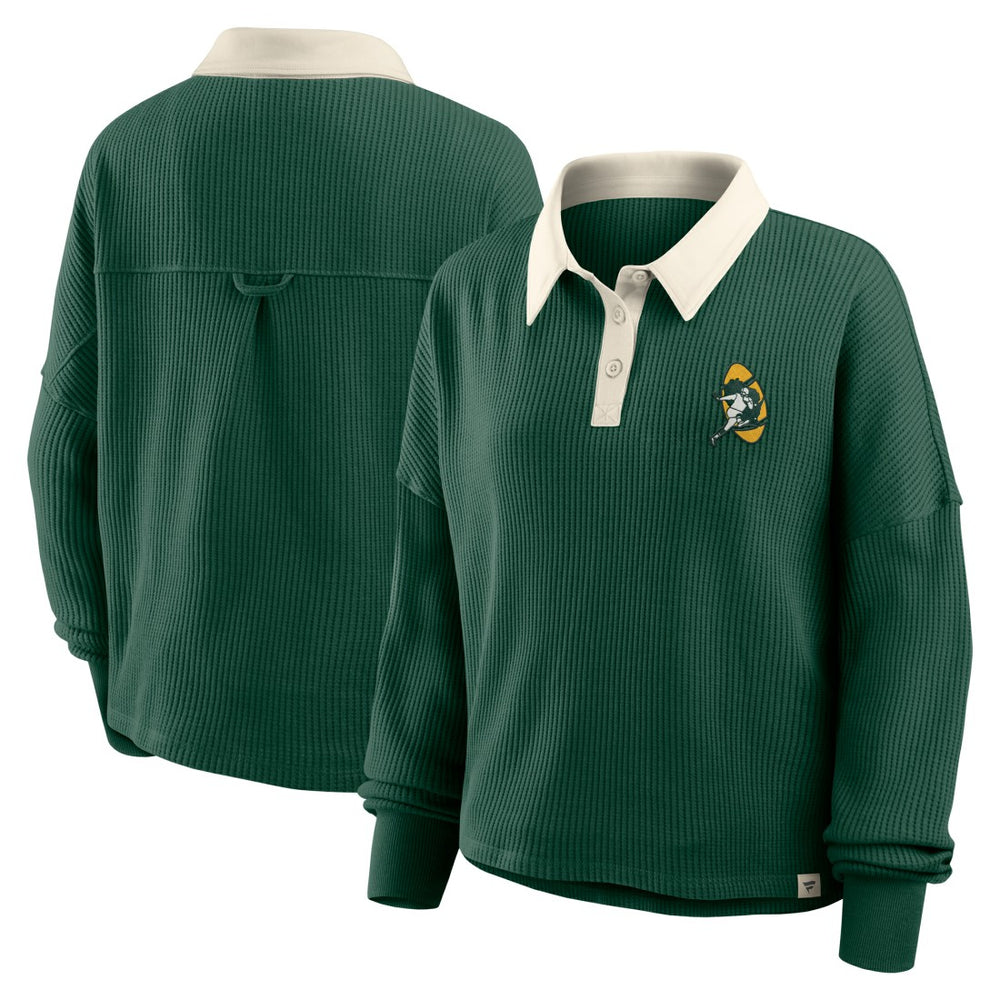 Women's Oversized Hometown Premium Thermal Long Sleeve Shirt - Green Bay Packers
