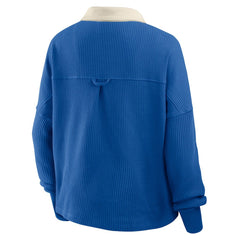 Women's Oversized Hometown Premium Thermal Long Sleeve Shirt - New England Patriots