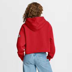 Women's Oversized Hometown Heritage Cropped Hoodie - Kansas City Chiefs Hoodies
