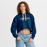 Women's Oversized Hometown Heritage Cropped Hoodie - Houston Texans Hoodies