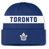 NHL Toronto Maple Leafs Fanatics Authentic Pro Rink Cuffed Knit Hat