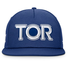 NHL Toronto Maple Leafs Fanatics Authentic Pro Rink Team Code Snapback Hat