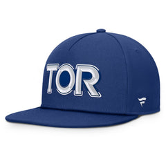 NHL Toronto Maple Leafs Fanatics Authentic Pro Rink Team Code Snapback Hat