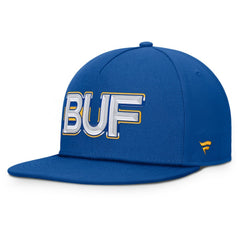 NHL Buffalo Sabres Fanatics Authentic Pro Rink Team Code Snapback Hat