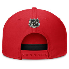 NHL Calgary Flames Fanatics Authentic Pro Rink Team Code Snapback Hat