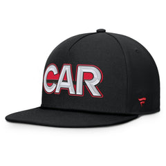 NHL Carolina Hurricanes Fanatics Authentic Pro Rink Team Code Snapback Hat