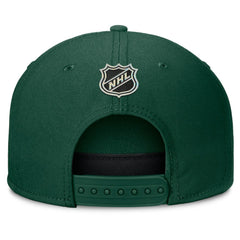 NHL Minnesota Wild Fanatics Authentic Pro Rink Team Code Snapback Hat