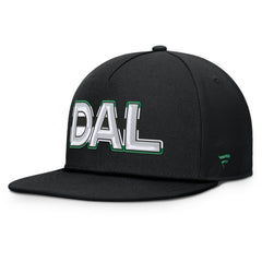 NHL Dallas Stars Fanatics Authentic Pro Rink Team Code Snapback Hat