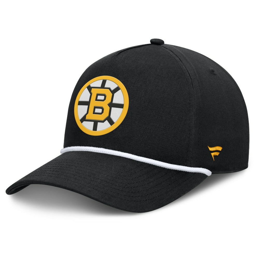 NHL Boston Bruins Fanatics Authentic Pro Rink Roper A-Frame Adjustable Hat