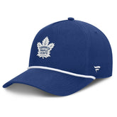 NHL Toronto Maple Leafs Fanatics Authentic Pro Rink Roper A-Frame Adjustable Hat