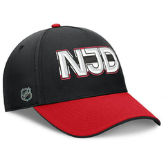NHL New Jersey Devils Fanatics Authentic Pro Rink Team Code Flex Hat