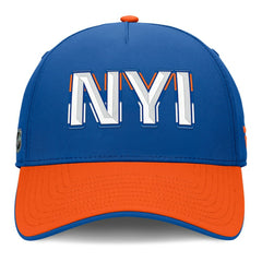 NHL New York Islanders Fanatics Authentic Pro Rink Team Code Flex Hat
