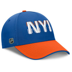 NHL New York Islanders Fanatics Authentic Pro Rink Team Code Flex Hat