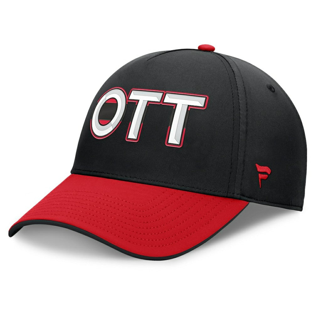 NHL Ottawa Senators Fanatics Authentic Pro Rink Team Code Flex Hat