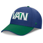 NHL Vancouver Canucks Fanatics Authentic Pro Rink Team Code Flex Hat