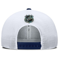 NHL New York Rangers Fanatics Authentic Pro Rink Lockup Adjustable Trucker Hat