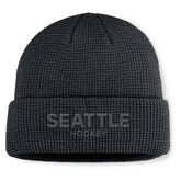 NHL Seattle Kraken Fanatics Authentic Pro Road Cuffed Knit Hat