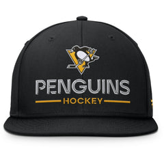 NHL Pittsburgh Penguins Fanatics Authentic Pro Rink Lockup Snapback Hat