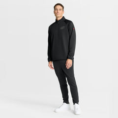 NHL Carolina Hurricanes Fanatics Authentic Pro Tonal Rink Raglan Quarter-Zip Pullover