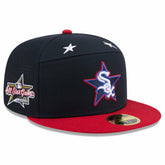 Navy/Red Chicago White Sox New Era 2025 MLB All-Star Game Workout Side Patch 59FIFTY Fitted Hat
