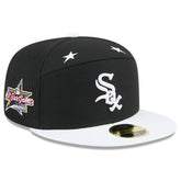 Black/White Chicago White Sox New Era 2025 MLB All-Star Game Side Patch 59FIFTY Fitted Hat