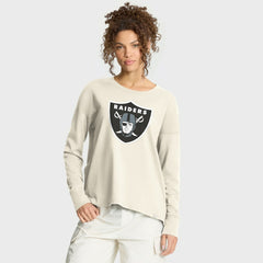 Women's Dove Legacy Long Sleeve T-Shirt - Las Vegas Raiders T-shirts