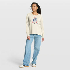 Women's Dove Legacy Long Sleeve T-Shirt - New England Patriots T-shirts