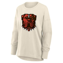 Women's Dove Legacy Long Sleeve T-Shirt - Cleveland Browns T-shirts