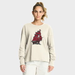 Women's Dove Legacy Long Sleeve T-Shirt - Tampa Bay Buccaneers T-shirts