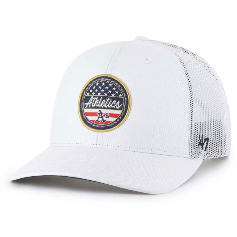 White Athletics '47 Homage Adjustable Trucker Hat