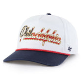 White Philadelphia Phillies '47 Patriotic Overhand Hitch Adjustable Hat